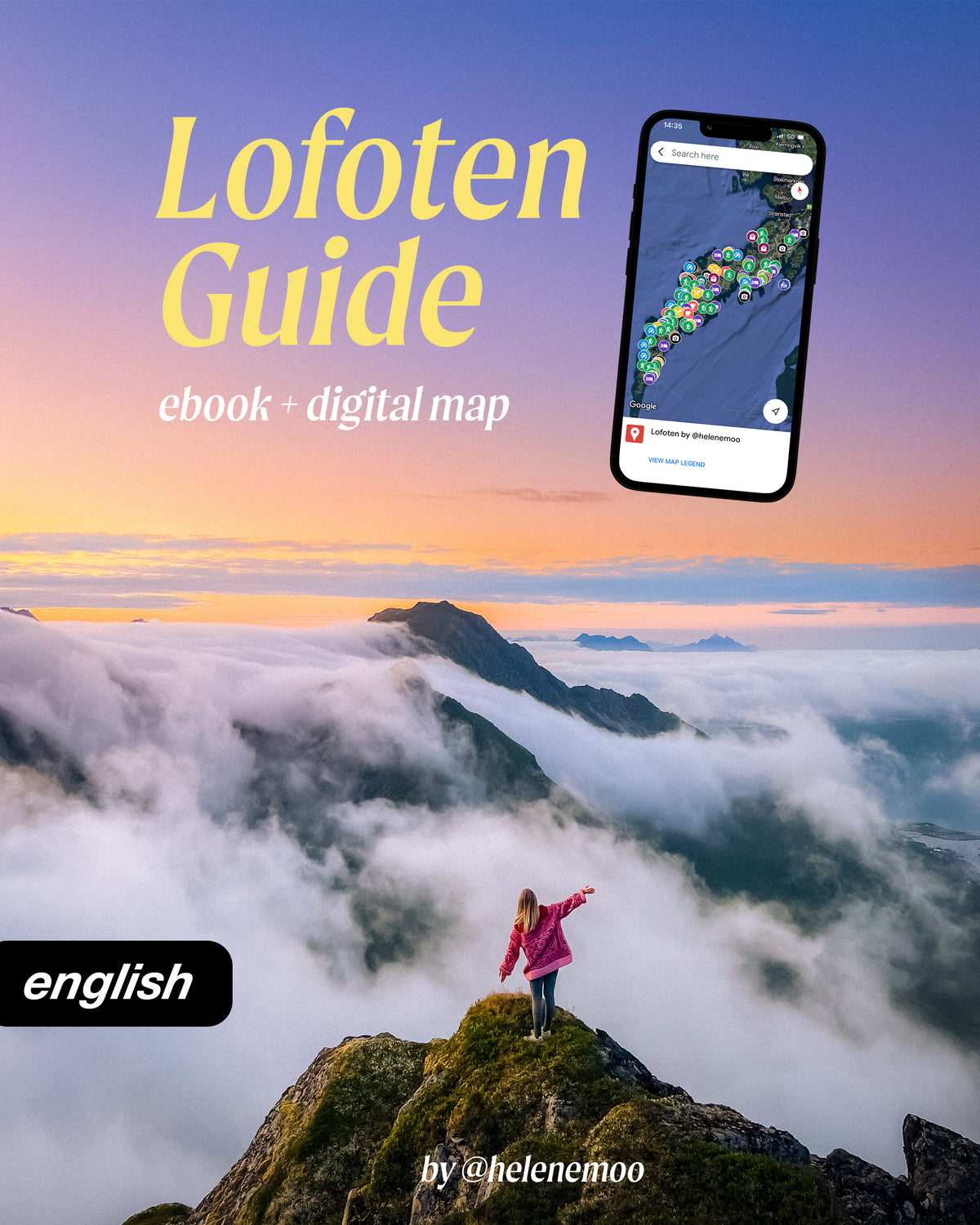 Lofoten Guide eBook + map (ENGLISH) | helenemoo