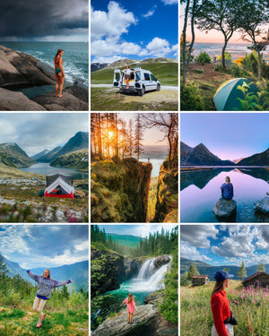 Norway Map (East + South) *early bird discount*